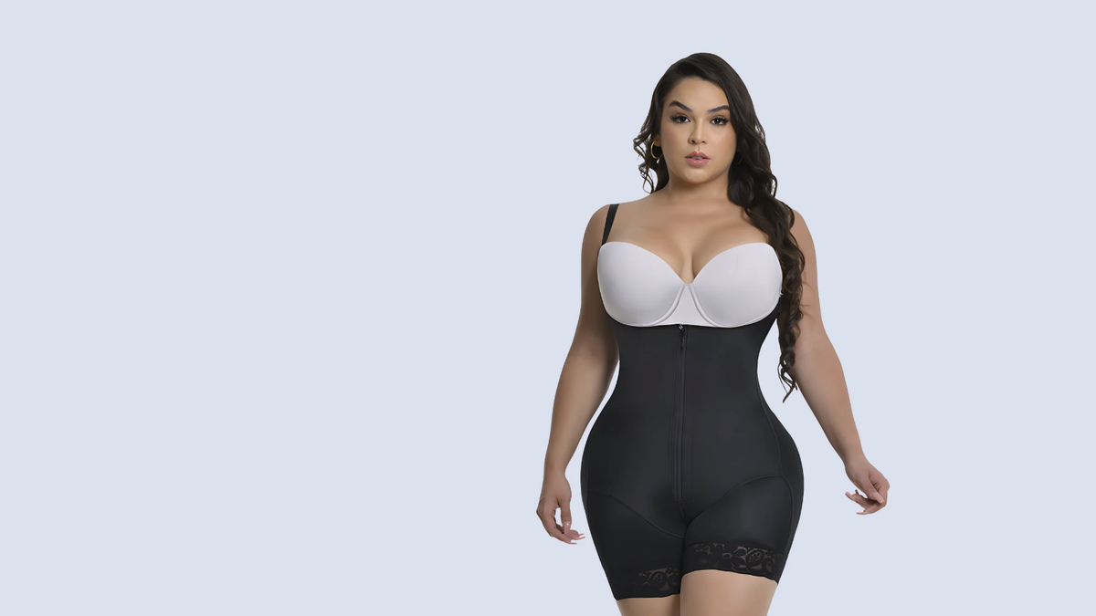 Front-Zipper Fajas/Shapers – BareForm Colombian shapewear collection