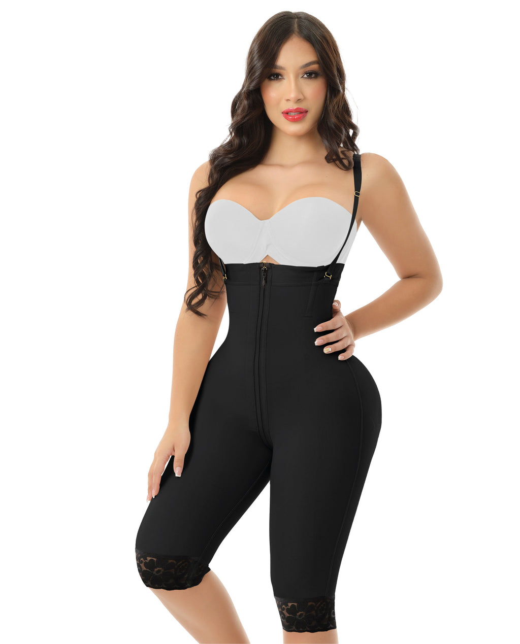 Seductora 1330 Stage 3 Colombian Knee-Length Faja/Body Shaper – Black