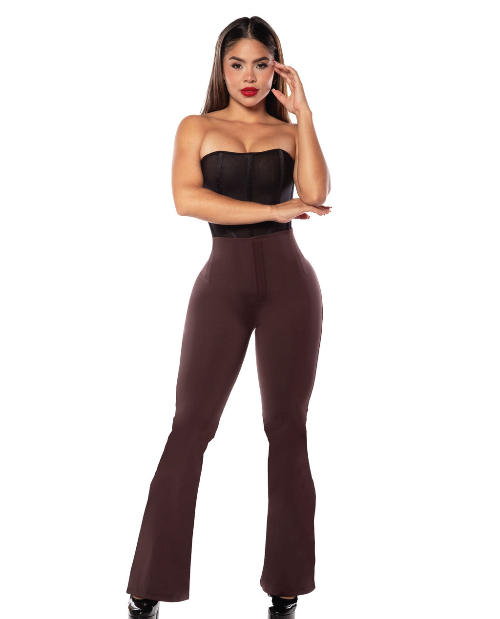 7177 Stage 4 Colombian Compression Shaping Leggings – Brown