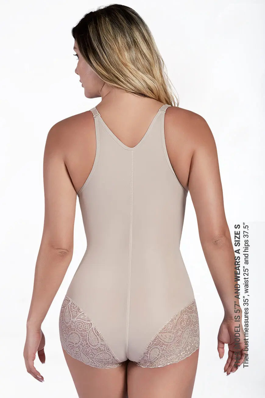 CURVEEZ Lace Bodysuit Hip Hugger