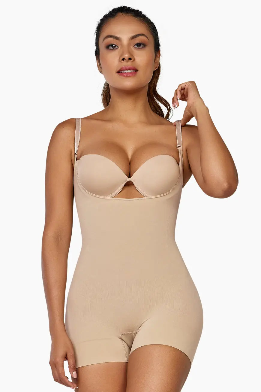 CURVEEZ Shapewear Bodysuit Second Skin Hip Hugger
