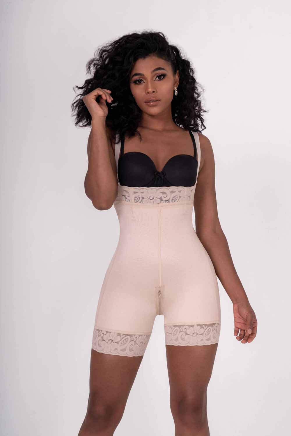 High-Waisted Brazilian Sculpt & Lift Shorts - 201344