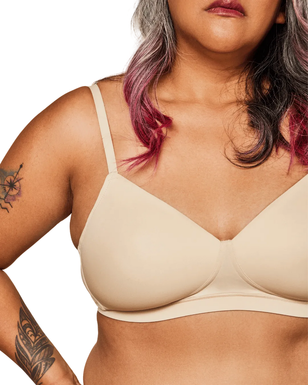 Wireless Moonrise Pocketed T‑Shirt Bra