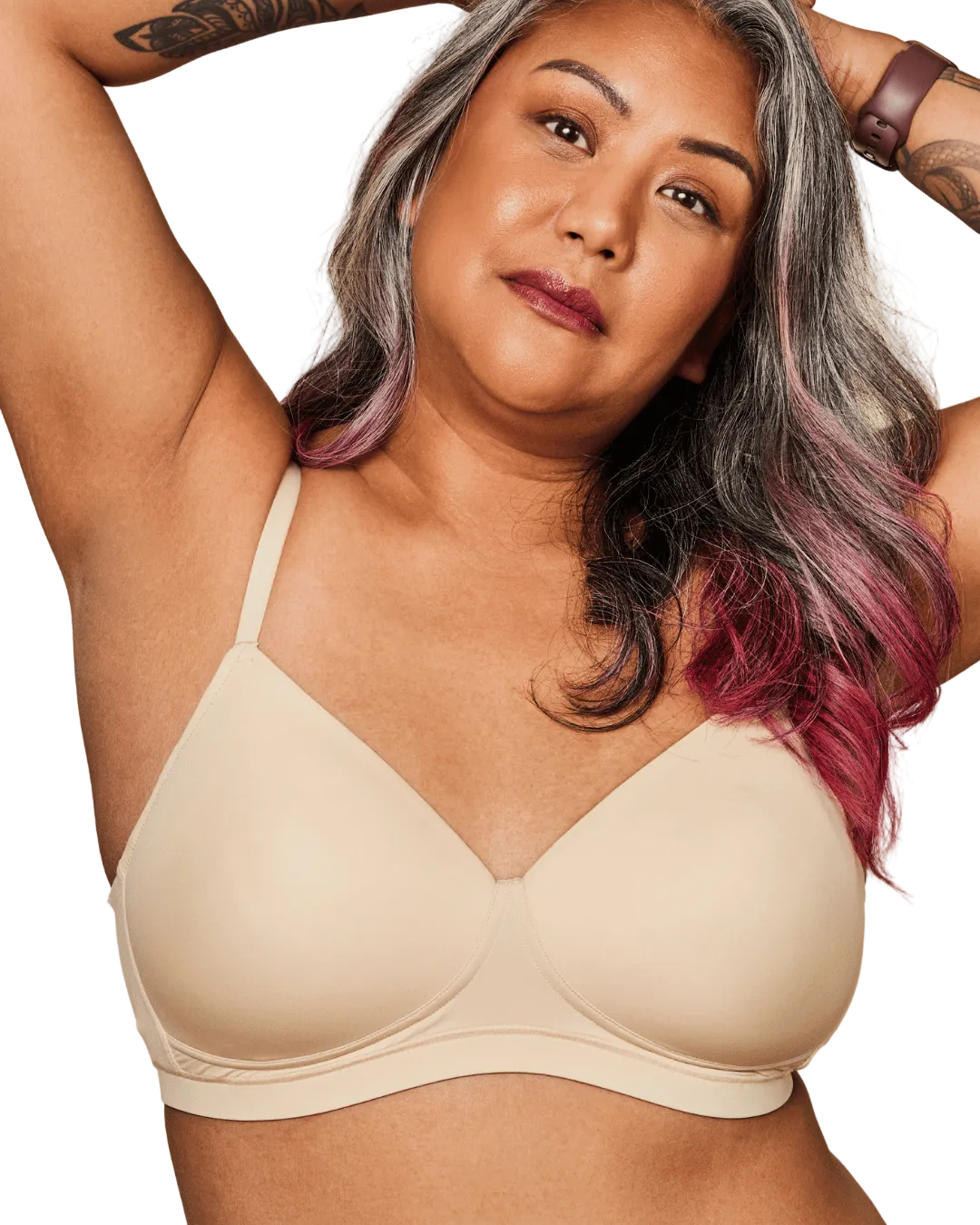 Wireless Moonrise Pocketed T‑Shirt Bra