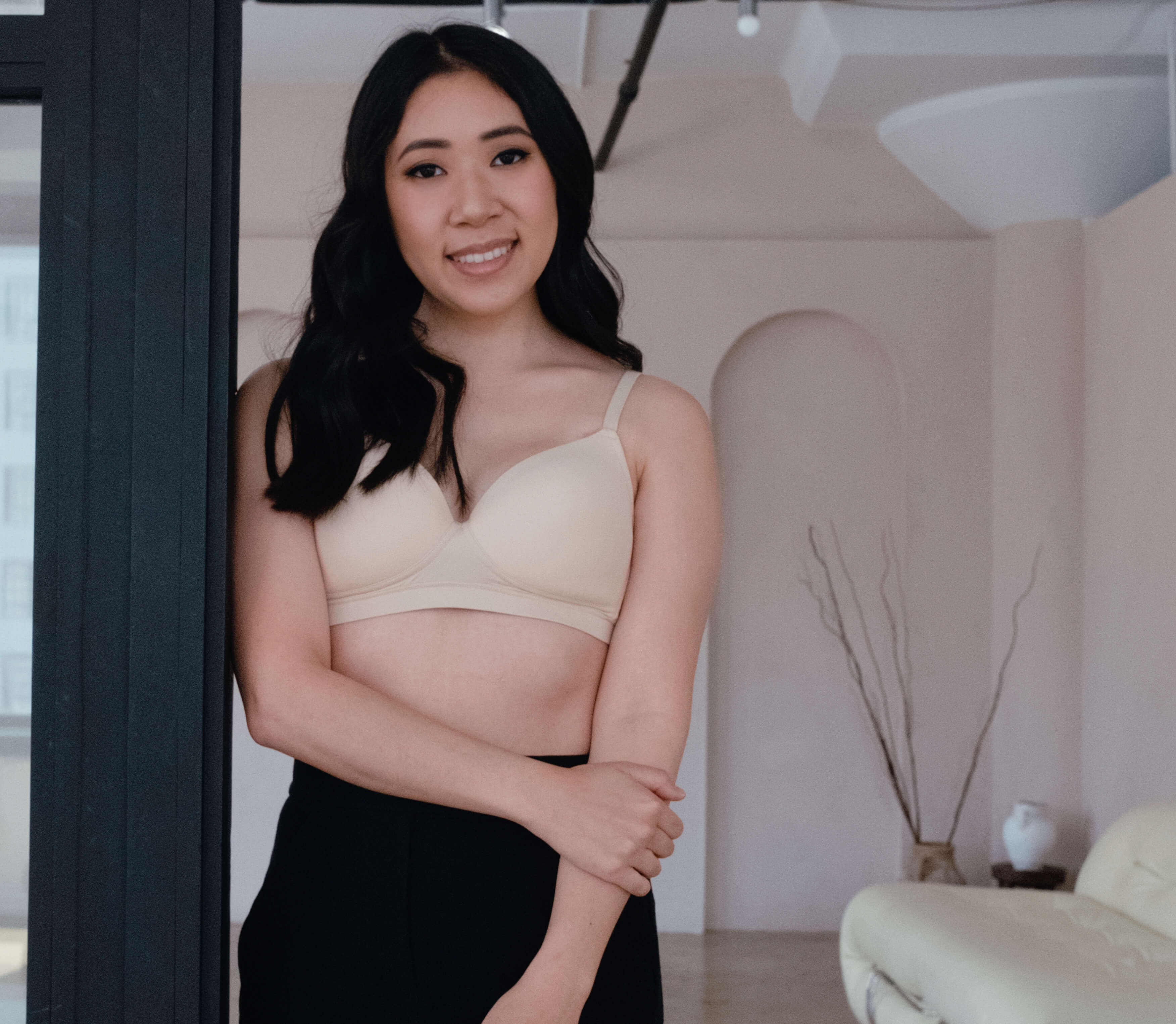 Wireless Moonrise Pocketed T‑Shirt Bra