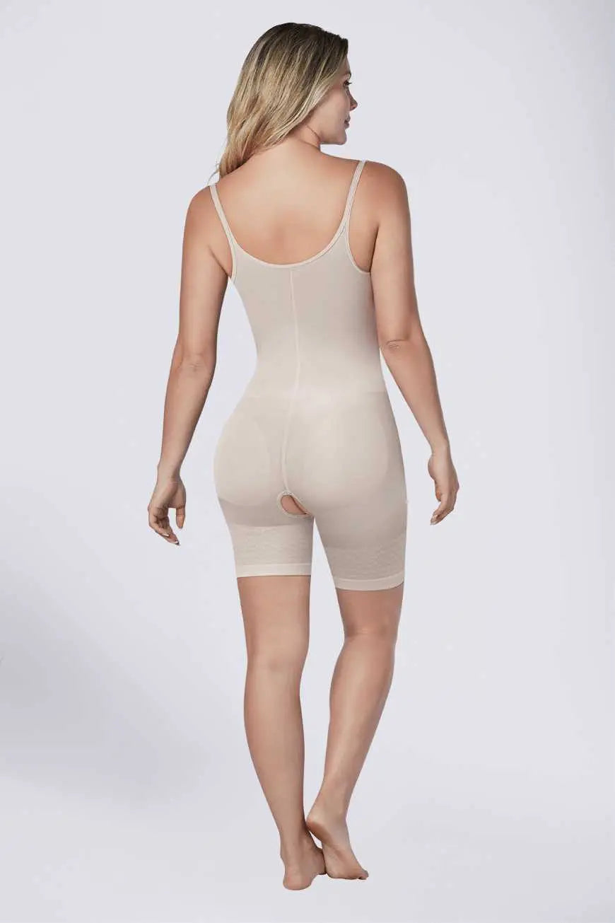 SHAPERLOVE Open Bust Thermal Short Body Shaper